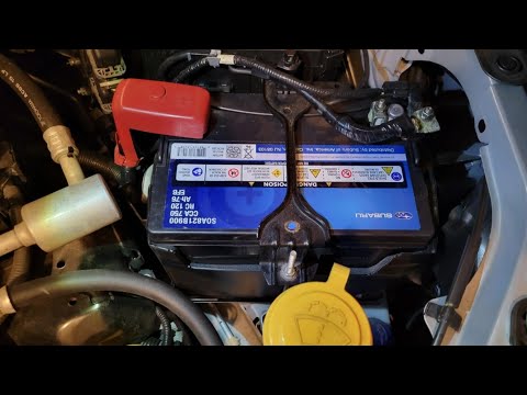Видео: Замена аккумулятора SUBARU