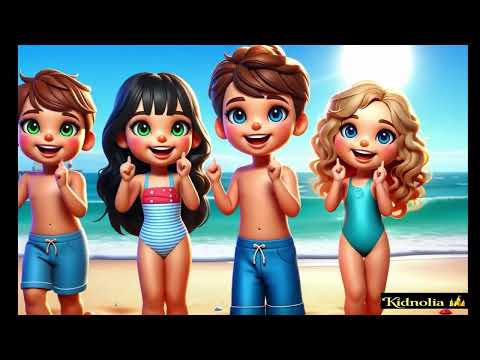 Видео: Лето, солнце 🌞, пляж 🏖️ и танцы 💃🎶 – Весёлая летняя песня для детей с возможностью участия