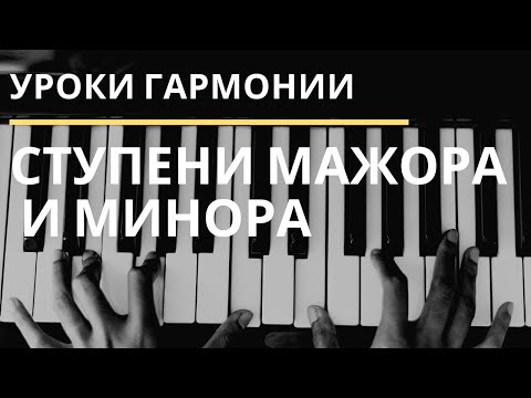 Видео: [Теория музыки] - Ступени мажора и минора