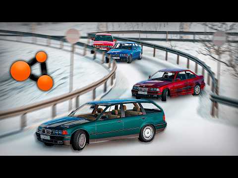 Видео: 4 BMW НАВАЛИВАЮТ В ЗИМНИХ ГОРАХ в BeamNG MULTIPLAYER | DESTIMAGE