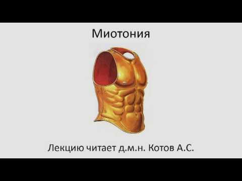 Видео: Миотония