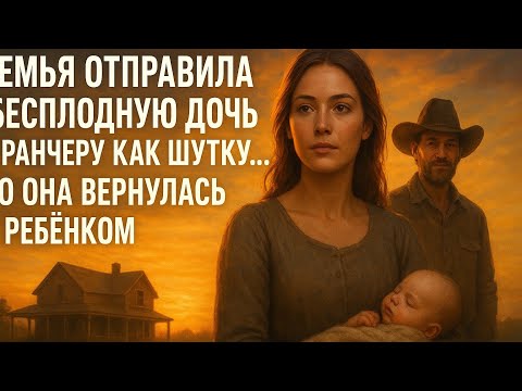 Видео: Семья отправила “бесплодную дочь” к ранчеру как шутку… но она вернулась с ребёнком