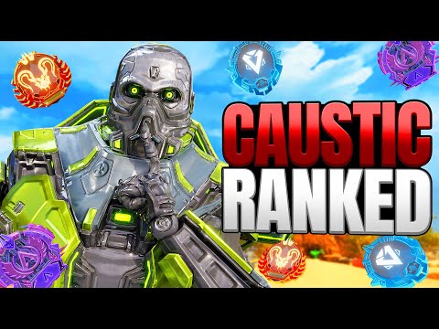Видео: Высокоуровневый игровой процесс Caustic — Apex Legends | Без комментариев