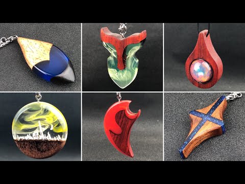 Видео: Resin art Most Amazing 6 стилей подвески ювелирного компиляции Essence 4 / S81