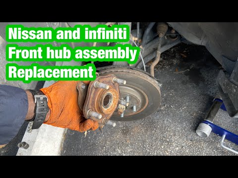 Видео: Замена передней ступицы Nissan и Infiniti