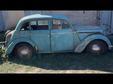 Видео: Москвич 400, 1947 года, некоторые особенности