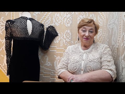 Видео: Платье "Вечернее". Мастер-класс по вязанию крючком от О. С. Литвиной.