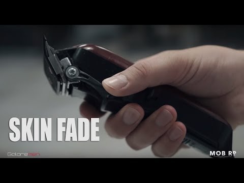 Видео: Мужская стрижка. Skin fade. Фейд с пропуском насадки. Используем только 6мм и 3мм.