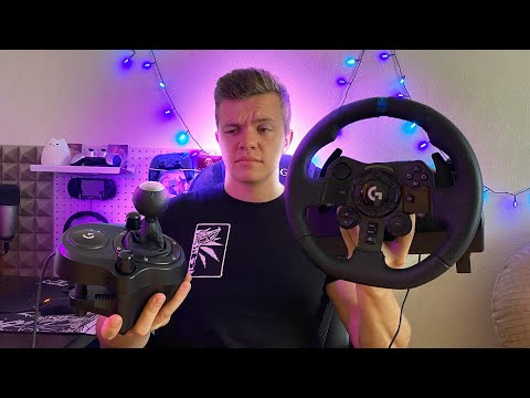 Видео: Logitech G923 – яркий фантик со вкусом...