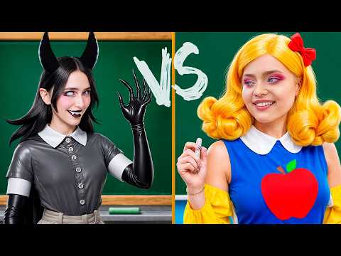 Видео: Мы выжили с самой строгой училкой в мире! Добрая Мисс Дилайт vs Злая Мисс Сиркл!