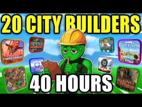 Видео: Я играл в 20 игр City Builders по 2 часа в каждую, чтобы найти лучшие.