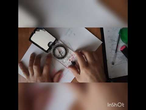 Видео: Компас и магнитное склонение