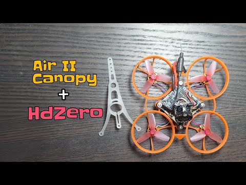 Видео: Betafpv Air II Canopy, работает ли с HDzero?