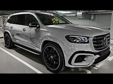 Видео: Mercedes GLS (2024) — комфортный роскошный большой семейный внедорожник!