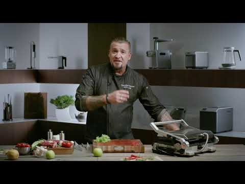 Видео: Лайфхаки по приготовлению стейков на гриле BORK G802 от Григория Мосина