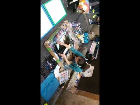 Видео: Уличные картины. Рим.