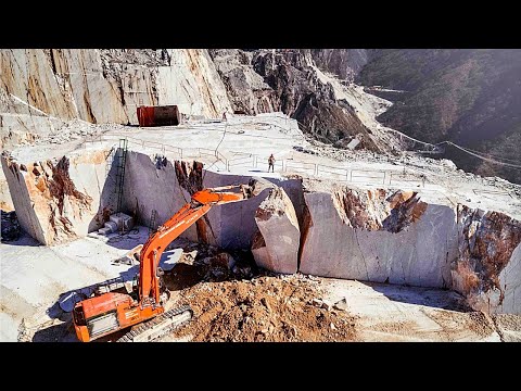 Видео: Как добывают и обрабатывают самый дорогой мрамор в мире