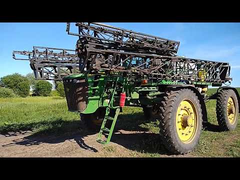 Видео: JOHN DEERE 4930 самоходный опрыскиватель , внешний обзор