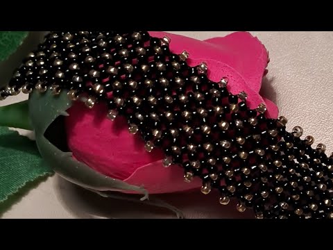 Видео: БИСЕР ден ОҢАЙ БРАСЛЕТ бисерден білезік жасау