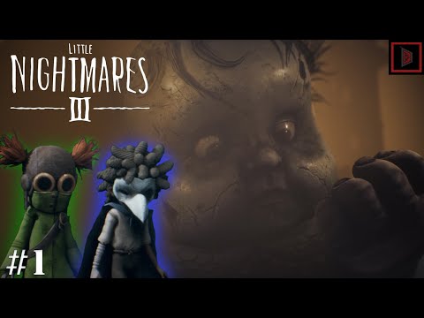 Видео: УБЕГАЮ ОТ ОГРОМНОЙ КУКЛЫ! ~ Little Nightmares 3 Прохождение #1