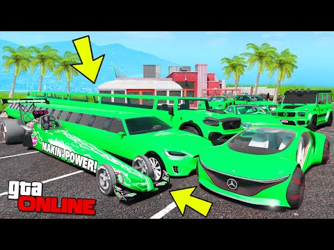 Видео: УГНАЛ КУЧУ ИЗУМРУДНЫХ ЧИТ ТАЧЕК И САМЫЕ ДЛИННЫЕ ТАЧКИ ЗА 180 СЕКУНД! БИТВА ВОРОВ В GTA 5 ONLINE!