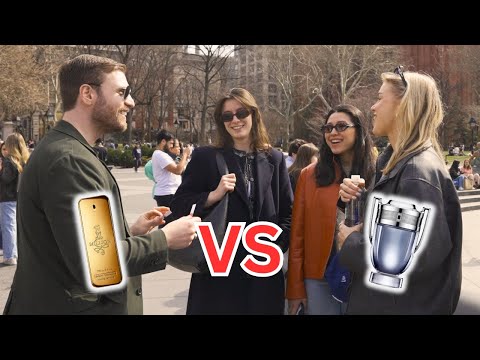Видео: Paco Rabanne 1 Million против Paco Rabanne Invictus (реакция женщин на битву ароматов)