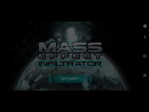 Видео: Mass effect infiltrator, прохождение #1