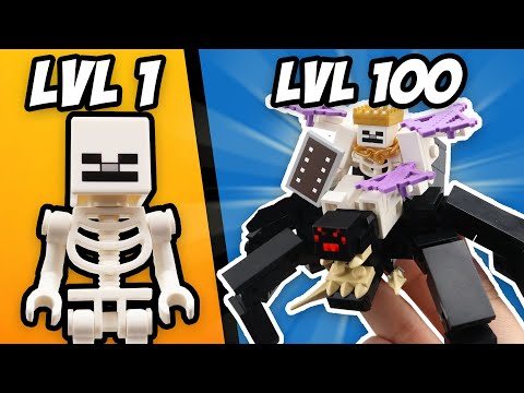 Видео: Я улучшил LEGO Minecraft Mobs
