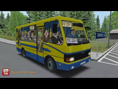 Видео: OMSI 2 - БАЗ ЭТАЛОН-A079.14 Tuning / Омнинск 4.1 Modern