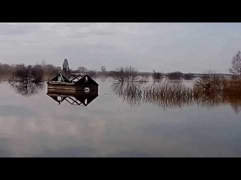 Видео: Паводок-2017 СКО, Петропавловск, поселок Хромзавод. Воды еще больше.