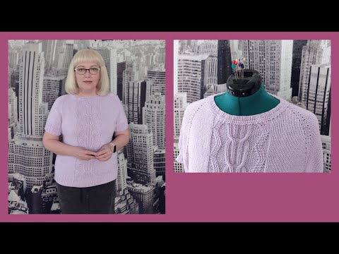 Видео: Как вязала джемпер в технике «Нулевой реглан».Подробное описание, расчёты.