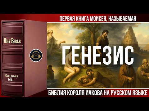 Видео: Бытие (Генезис) | Библия Короля Иакова (на русском языке)