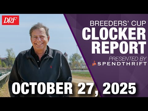 Видео: Отчёт о клокинге DRF Breeders' Cup | 27 октября 2025 г.
