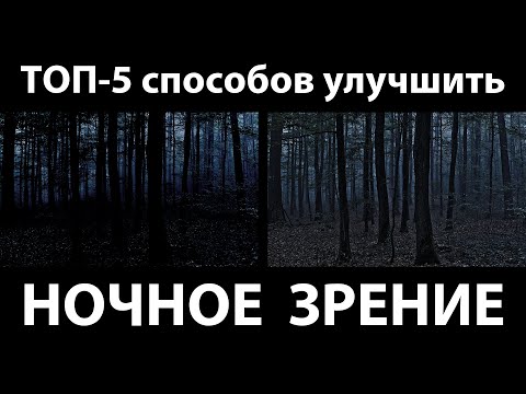 Видео: Ночное зрение. ТОП-5 способов лучше видеть в темноте