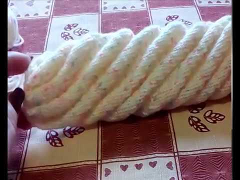 Видео: СПИРАЛЬНЫЕ НОСКИ БЕЗ ПЯТКИ  часть 1