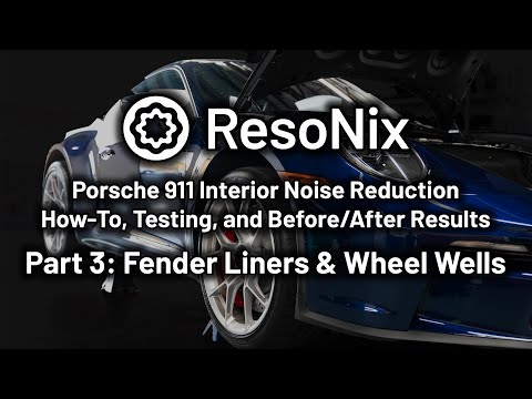 Видео: Porsche 911 GT3 2023 года — Шумоизоляция и снижение шума в модели 992 с помощью ResoNix — Часть 5...