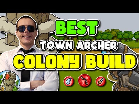 Видео: Лучшая бесконечная колония (Городской лучник) | Grow Castle