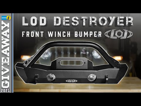 Видео: Передний бампер с лебедкой серии LOD Destroyer — Jeep Gladiator