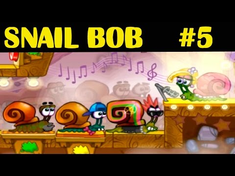 Видео: Snail bob 5 walkthrough / Улитка Боб 5 прохождение
