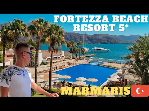 Видео: MARMARIS ТУРЦИЯ | FORTEZZA BEACH RESORT 5*