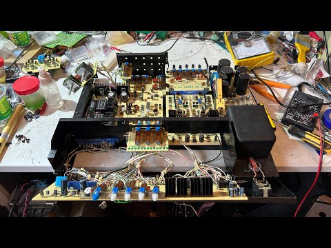 Видео: Accuphase c-230 (e0x499) профилактика. Часть 2