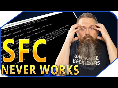 Видео: Легко исправляйте поврежденные файлы Windows с помощью средства проверки системных файлов