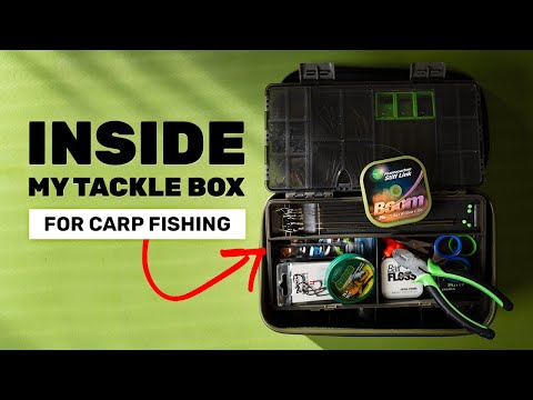 Видео: КАКВО имам в КУТИЯТА си за ШАРАНДЖИЙСК риболов?? /// What's INSIDE my CARP FISHING box???