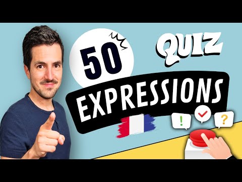 Видео: 😉 50 французских выражений, чтобы говорить как француз!