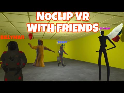Видео: NOCLIP VR с друзьями! (Все уровни!)