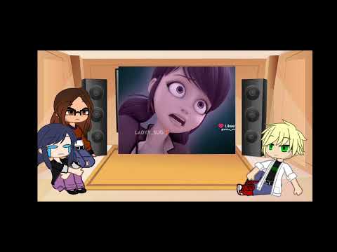 Видео: Леди Баг и Супер Кот реакция | Miraculous Ladybug react 1/1