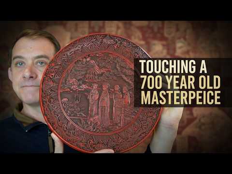 Видео: Эта 700-летняя китайская лакированная тарелка эпохи Мин поразит вас!