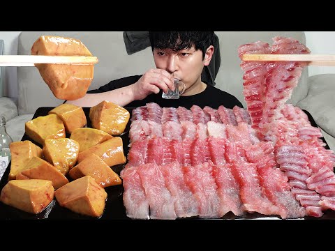 Видео: Сырая печень ската MUKBANG REALSOUND ASMR EATINGSHOW