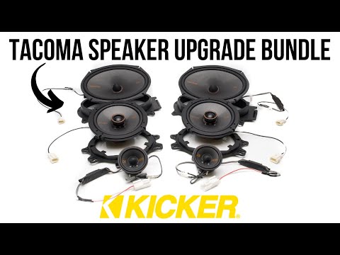 Видео: Установка комплекта обновления Kicker 6 Speaker Plug & Play | Toyota Tacoma 2016–2023