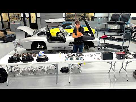 Видео: Мой Mercedes 300SL Gullwing стоимостью 2 000 000 долларов оказался гораздо более поломанным, чем ...